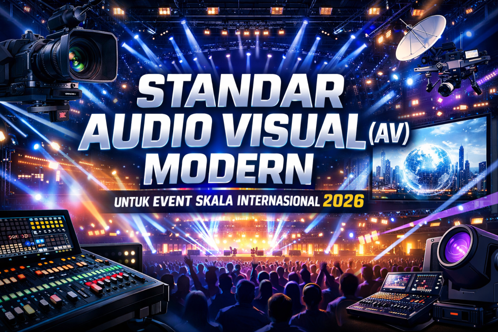 Standar Audio Visual (AV) Modern untuk Event Skala Internasional 2026