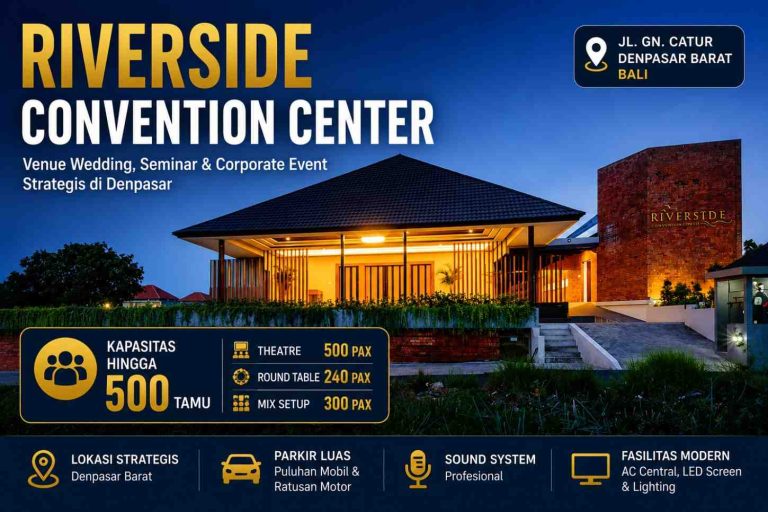 Rekomendasi Venue Event & Wedding Strategis di Denpasar Bali